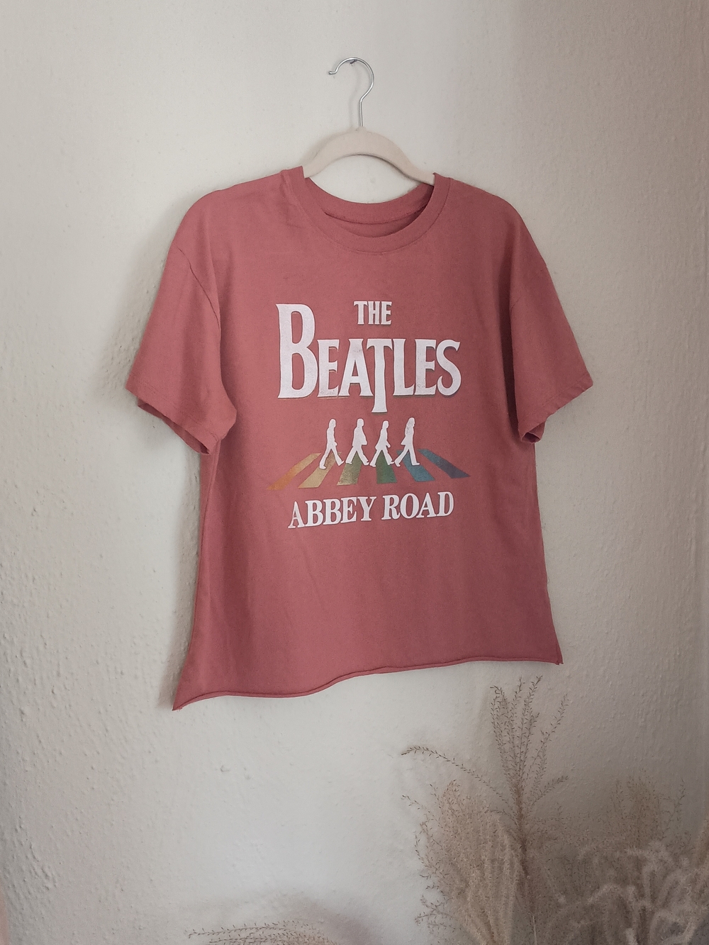 The Beatles Abbey Road Women's T‑Shirt - Dusty Rose